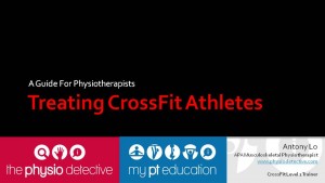 Treating CrossFit Athletes - Talk for APA Physios